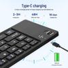 OLOEY Portable Bluetooth Foldable Keyboard & Mouse Combo