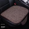 Set Cuscini per Sedile Auto in Lino per Tutte le Stagioni: Set Universale in Tre Pezzi per Sedili Anteriori (Guidatore/Passeggero) e Posteriori
