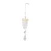 Transparent Hanging Pinecone Ornament Simulated Christmas Tree Decoration  Window Hanging