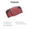 PU Leather Car Glasses Case Clip Hanger Magnetic Fastener Sunglasses Holder Storage Box Eyeglasses Holder Car Interior Accessori