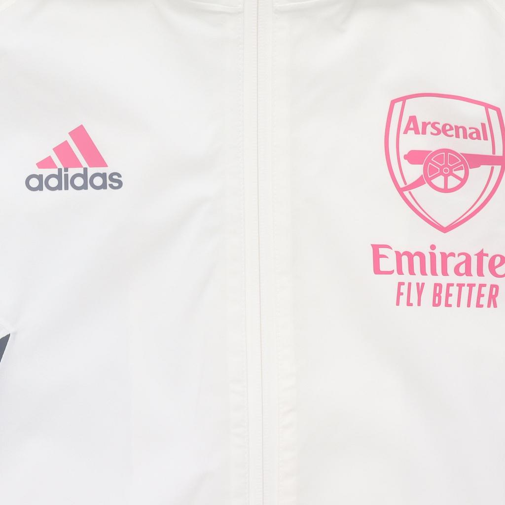 New Adidas Arsenal Jacket Men's Beige HT4453