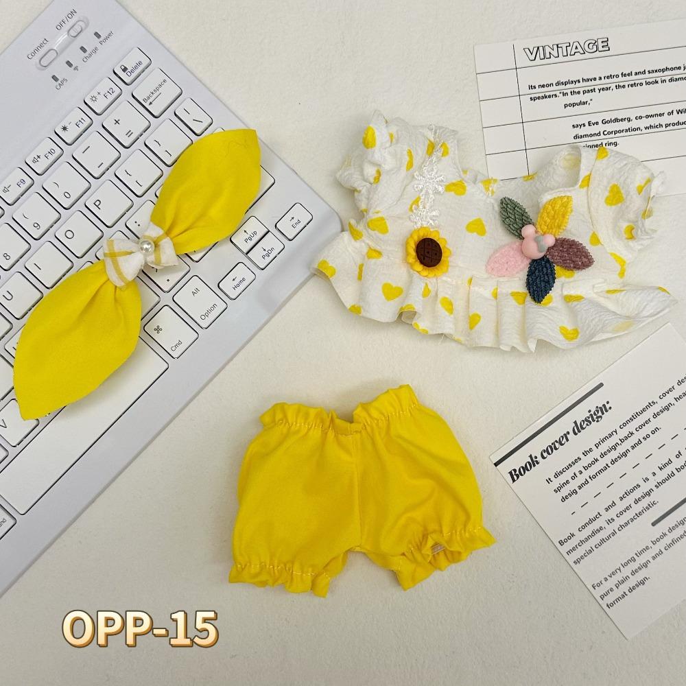 Dress 20cm Cotton Doll's Clothes Toy Accessories Cotton Doll Lolita Outfit Dress  Children Gift