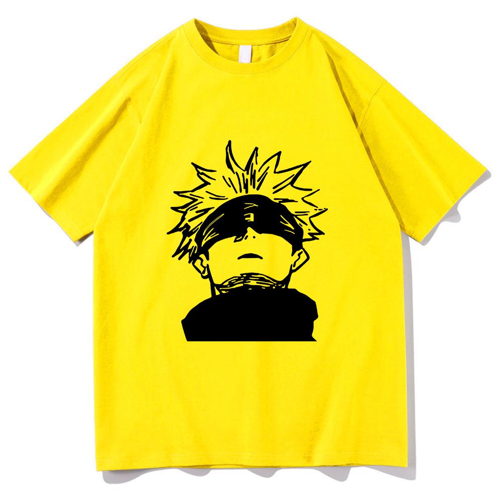 Jujutsu Kaisen 2 T Shirt Unisex  Harajuku Satoru Gojo T-Shirt Hoodies Unisex  Anime Unisexga High Quality Streetwear Cotton Tees Shirts