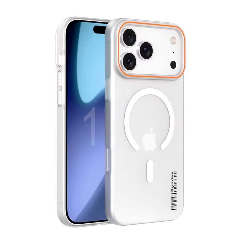 

Популярный чехол для телефона конфетного цвета из матового полупрозрачного ПК с магнитной зарядкой для iPhone 17 Air Pro Max 16 15 14 13 12 11, противоударный матовый защитный чехол iPhone 17 Pro Max