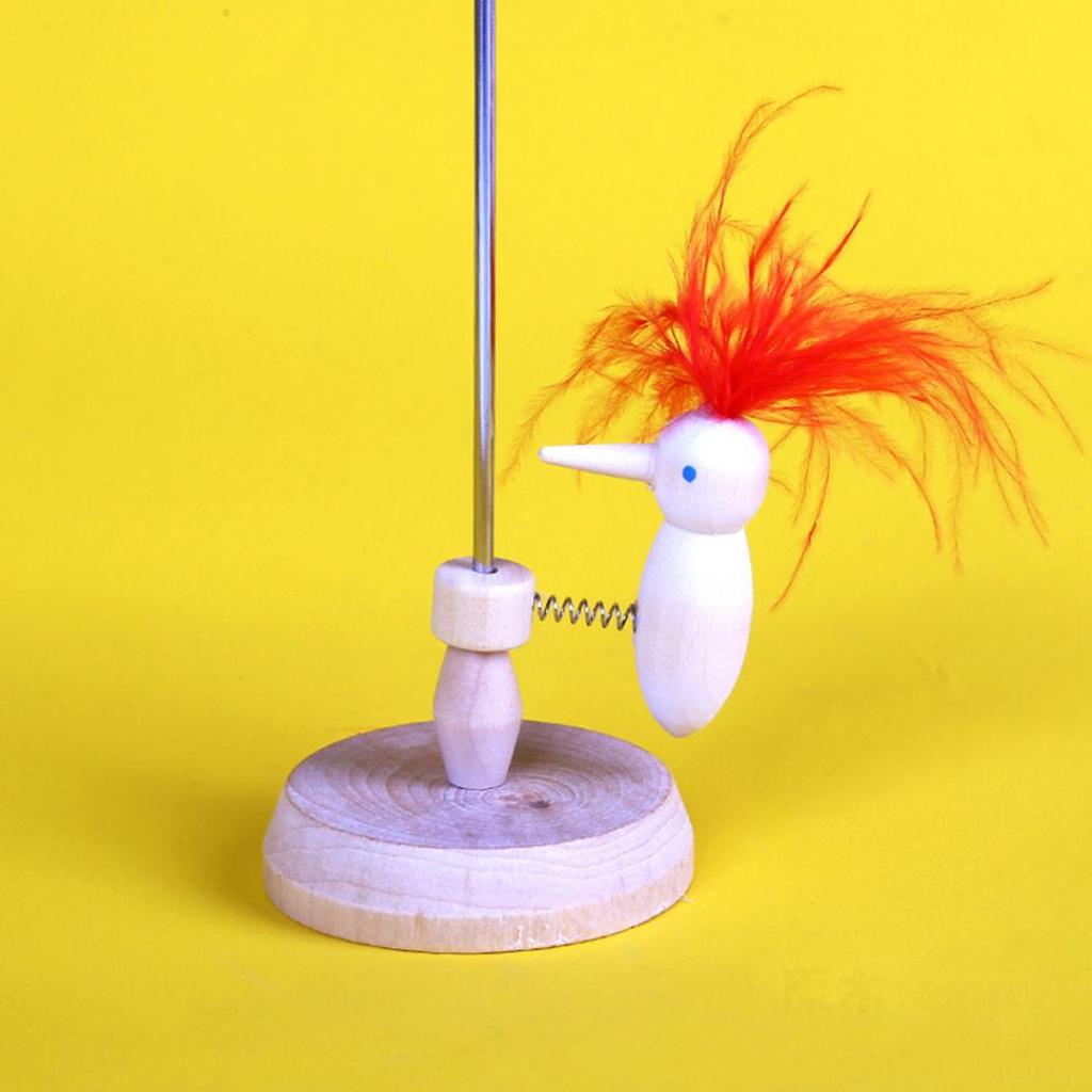 Toddle Baby Early Educational Cute Woodpecker Pole Pecking Sliding Toy Gift
