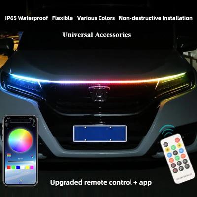 Auto Start Scannen Tagfahrlicht Durch Typ Wasserdicht LED Dekorative Lichter Universelles Zubehör