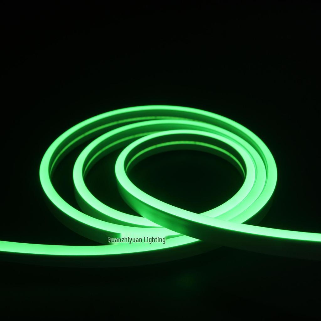 Waterproof COB Flexible Neon LED Light Strip 12V/24V, Silicone, Luminous Atmosphere.
