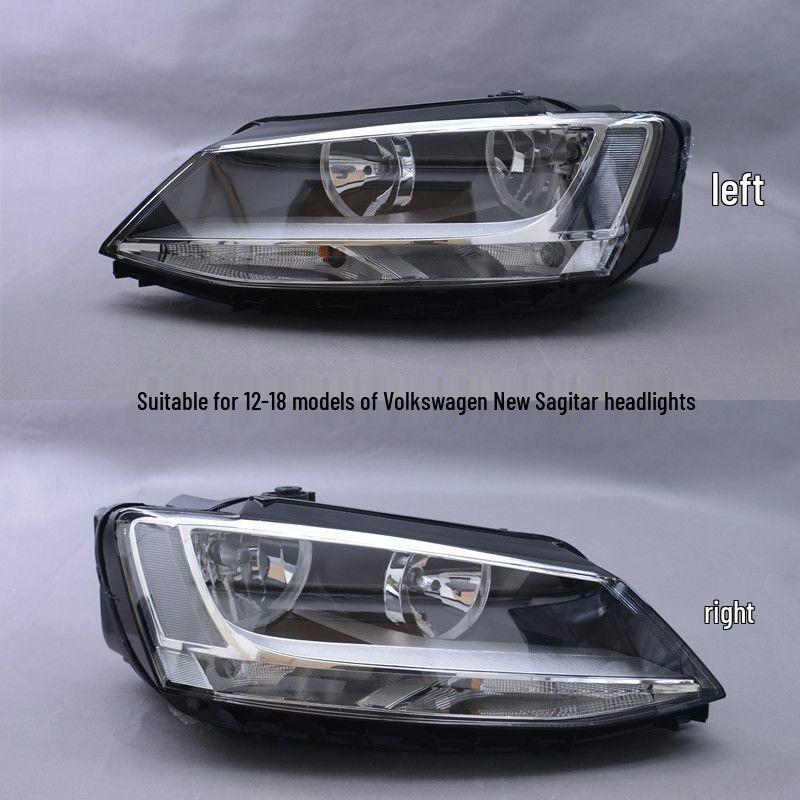Compatible with Volkswagen Sagitar 2012-2018 Headlight Assembly: Front, High & Low Beam