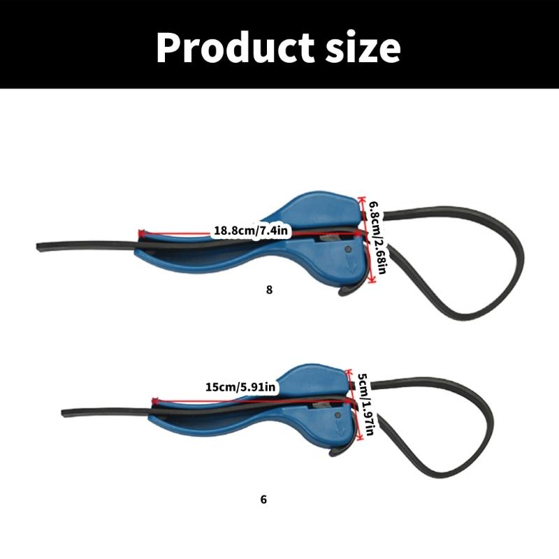 Not Slip rubber Strap Wrench Belt Wrench Tool for Loosening Tight Pipe & Filters