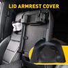 Car Armrest Storage Box Mat,PU Leather Car Center Consoles Cover for F150 2015-2019 Trucks Easy Installation
