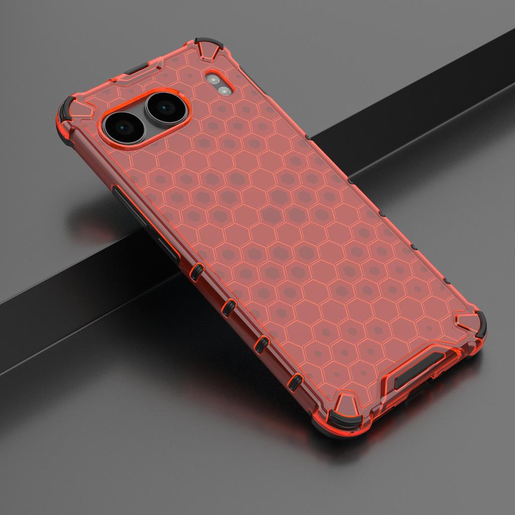 For OnePlus Nord 4 Case PC+TPU Phone Cover Honeycomb Shape