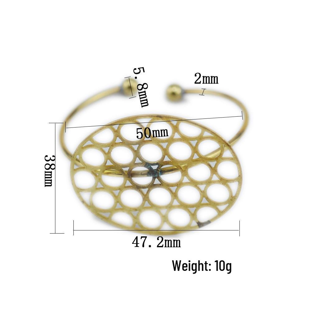 2023 Stylish Adjustable Pure Copper Geometric Bracelet - Korean Trendy Fashion Accessory