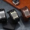 Viking Genuine Leather Bracelet Punk Leather Bracelet Nordic Leather Wristband