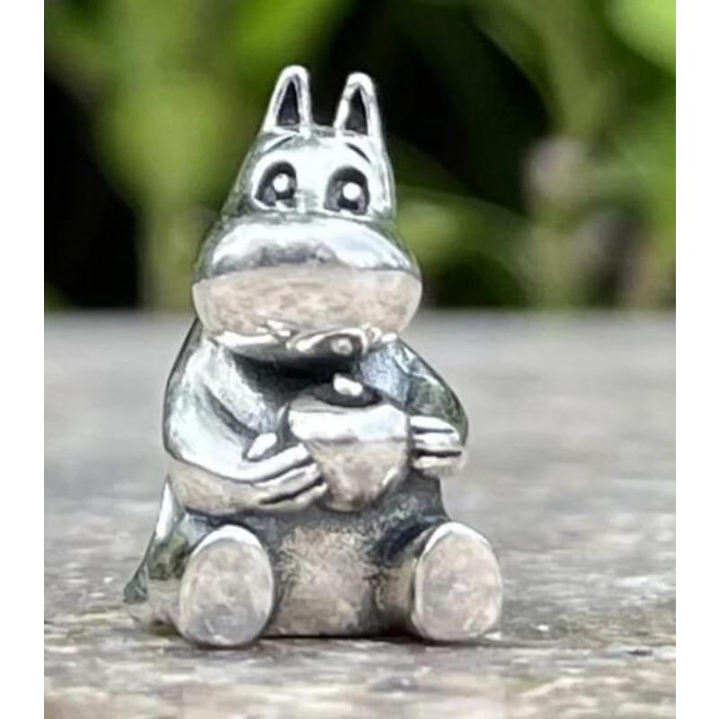Copper Plated Cz Herocross Cartoon Rabbit Charm Family Mother Beads Stopper Fit Original European Bracelet Jewelry