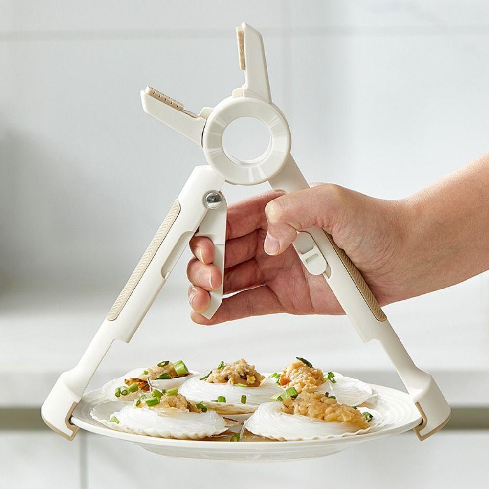 Heat-Resistant Anti Scalding Clip Non-Slip Dish Lifter Clamp  Food Preparation