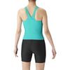 Swimsuit Fitness Separates Insertable Emegu X Black XO [Arena] (Y-back, Pads) Women's (EGBK)