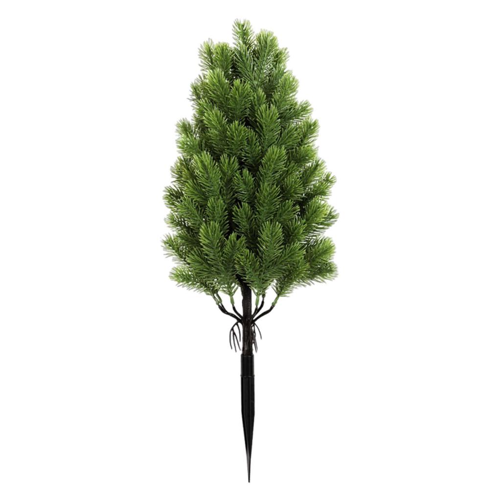Artificial Tree Easy to Install Sun Resistant Realistic Bushes Plants for Front Porch Pathway Indoor/Outdoor Outside Balcony