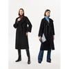 Langzi Women's French Wool Blend Double-Faced Coat