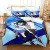 Fashion STRIKE THE BLOOD Bedding Set Single Twin Full Queen King Size Bed Set Adult Kid Bedroom Duvet Cover Sets 3D Print Anime