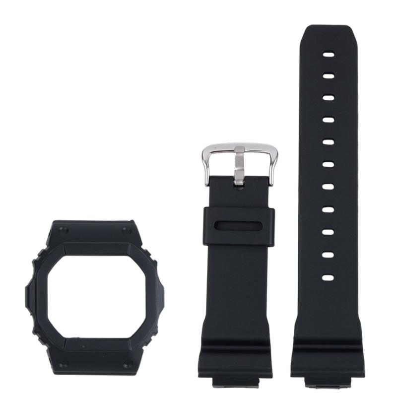 Transparenter Gummiarmband für Casio G-SHOCK DW-5030/GLX-5600/GW-M5610 TPU Sport Wasserdicht Ersatz-Uhrenarmband Uhrengehäuse