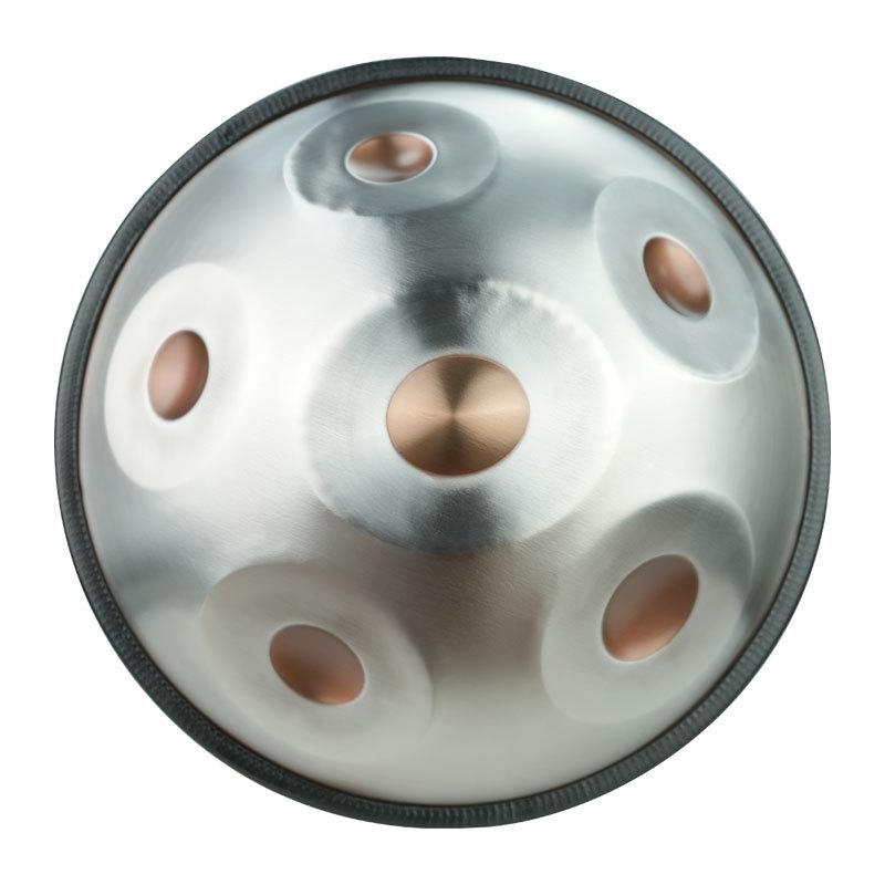 Ocelový buben s 6 tóny – éterický ruční perkusní nástroj Handpan pro začátečníky