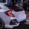Carbon Fiber Rear Spoiler for Honda Civic FK7/FK8 V Type