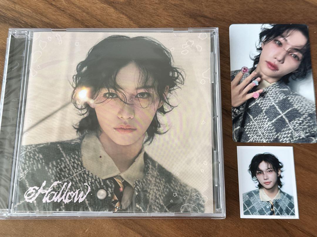 

[USED] Stray Kids Hallow CD + Trading Card & ID Photo