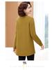 220 Jin Plus Size Middle-Aged & Elderly Women's Round Neck Pullover Sweater, Autumn/Winter, Loose Fit, Base Layer.