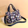 Bolsa de Nylon Leve Bolsa de Ombro de Grande Capacidade para Mulheres Bolsa de Viagem Resistente ao Desgaste Bolsa de Mão Crossbody