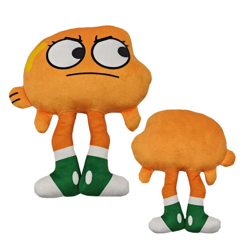 Non-Toxic New World Of Gumball Darwin Plush Doll Cartoon Plushie Kawaii Soft Decor Pillow Toy Kids Christmas Gift