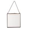MagiDeal Industrial Style Double Sided Glass Hanging Photo Frame Wall Frame Flower Plant Specimen Portrait Display Frame Holder