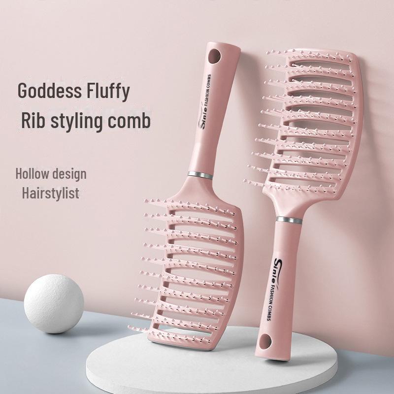 Air Cushion Massage Comb for Long, Curly, or Straight Hair - Large Fluffy Air Bag Design