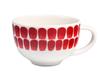 Arabia Tuokio Teacup, 260ml, 24h, Red, 1073609, Western-style Tableware, Scandinavian Style, Kitchen, Finnish Ceramic [Parallel Import]