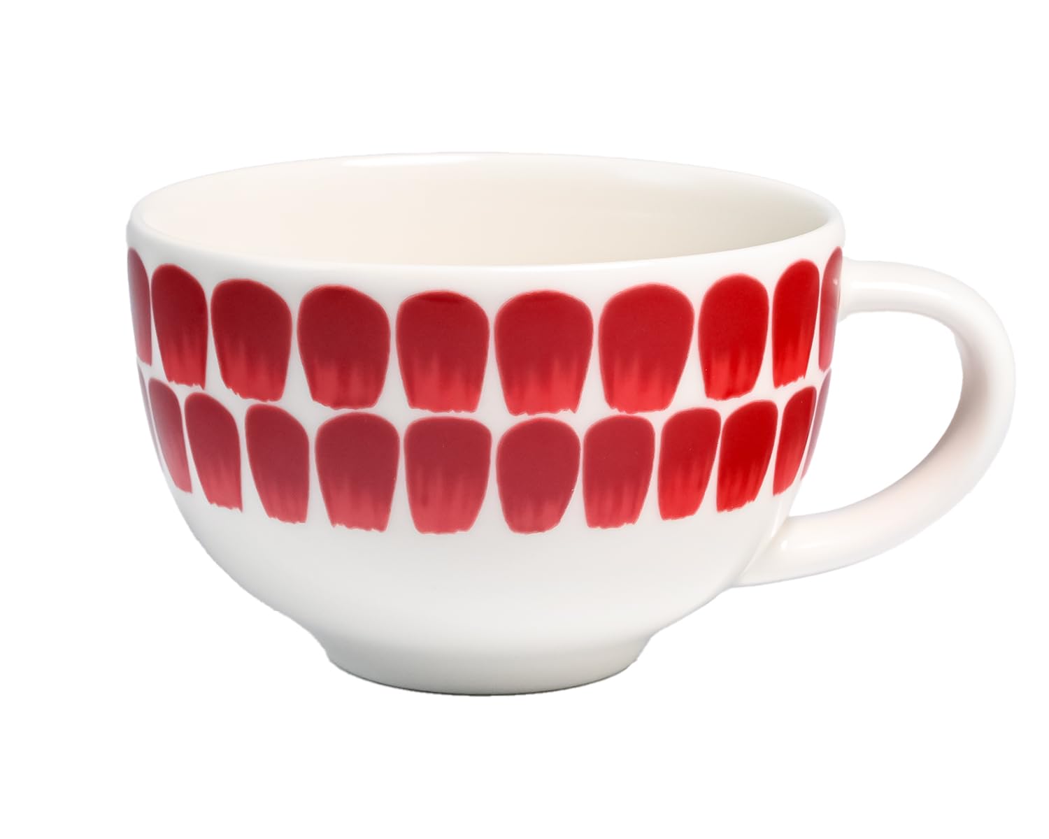 

Arabia Tuokio Teacup, 260ml, 24h, Red, 1073609, Western-style Tableware, Scandinavian Style, Kitchen, Finnish Ceramic [Parallel Import]