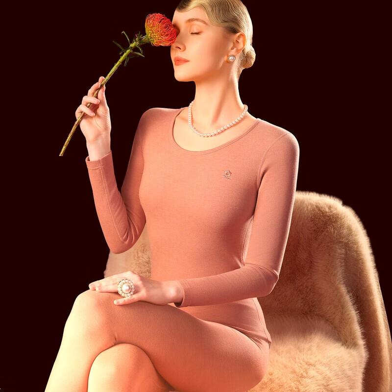 

Женский термокомплект из кашемира и шелка Mengtejiao