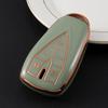 Changan Car Key Case for CS75: Gold-Edged Oshan TPU Key Cover
