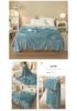 Thick Milk Fleece Flannel Shawl - Spring/Fall Air-Conditioning or Nap Blanket