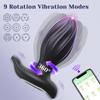 360° Rotation Wireless Control Anal Vibrator APP Bluetooth Butt Plug Men Prostate Massager Women Ass Anal Adult Sex Toys Couples
