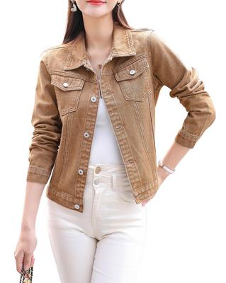 Hanmall Short Denim Loose Spring 10 Colors Women's Jacket, Oversized, Fit, Outfit,