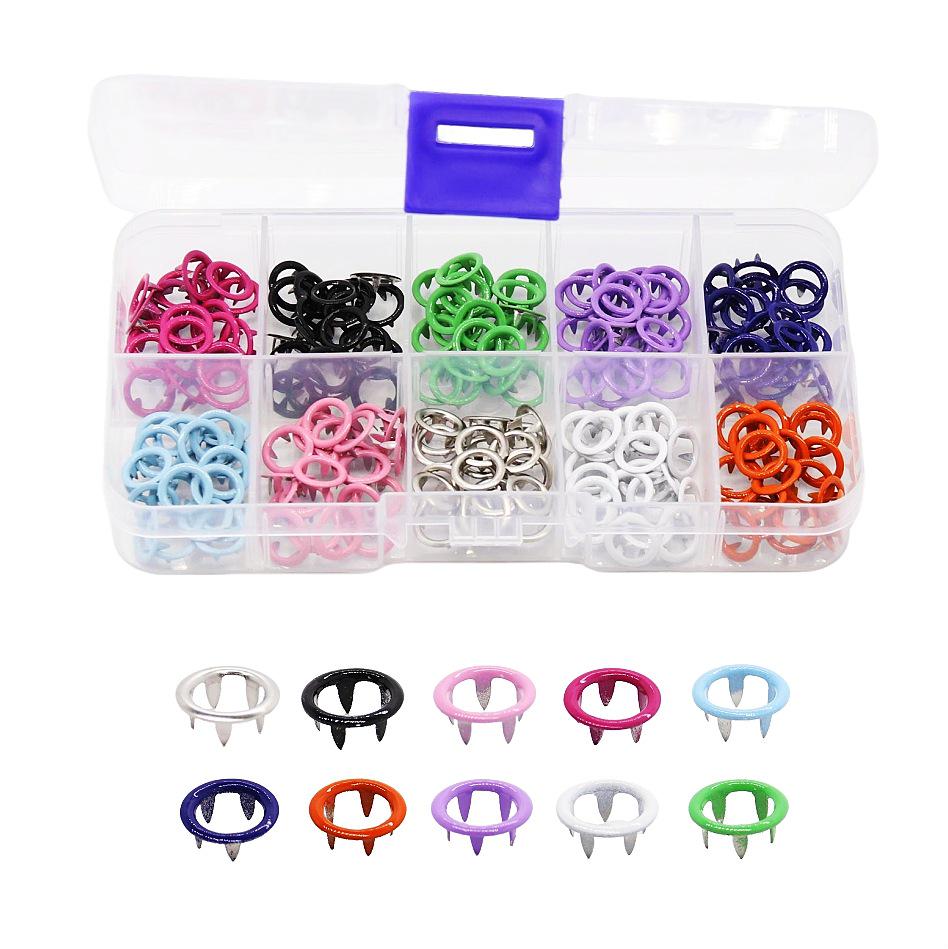 Five-Claw Hand Pressure Pliers for Baby Clothes with 9.5mm Metal Concealed Buckle Installation Tool