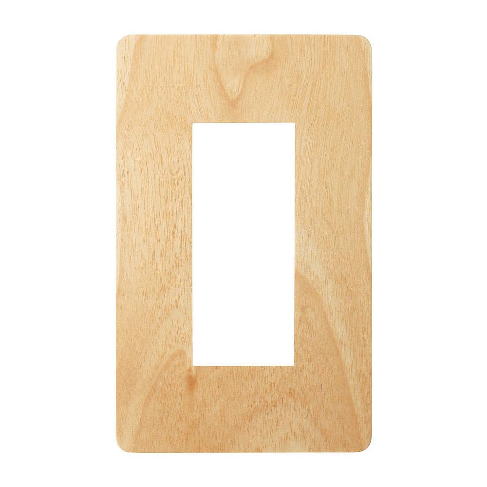 

Sugatsune Industrial Switch & Outlet Plate, Premium Wood RD Series, Natural Wood (Birch), PXP-WR01-MK