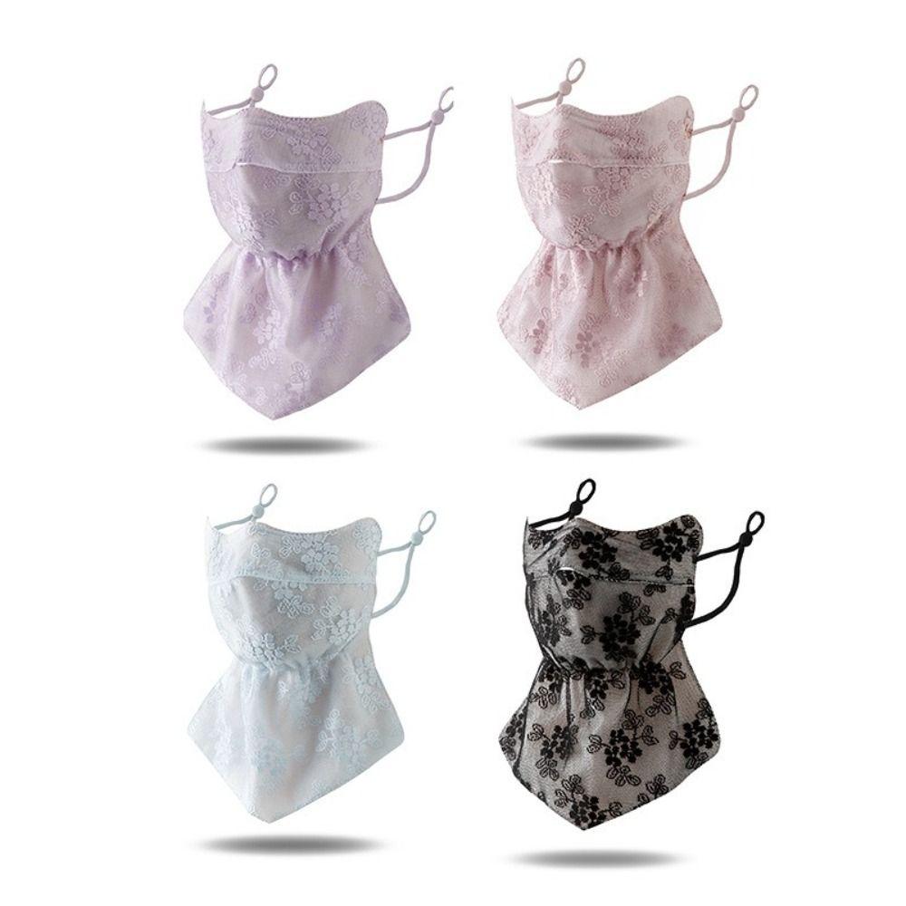 UV Protection Neck Protection Mask Anti-UV Face Cover Scarf Dust Protection