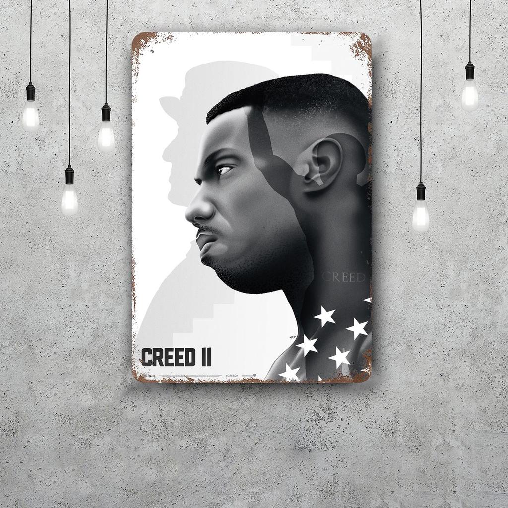 Creed III Creed II Metal Signs wall decor Vintage Tin Signs Captain Metal Poster Decor for Bar Pub Club Wall Decoration