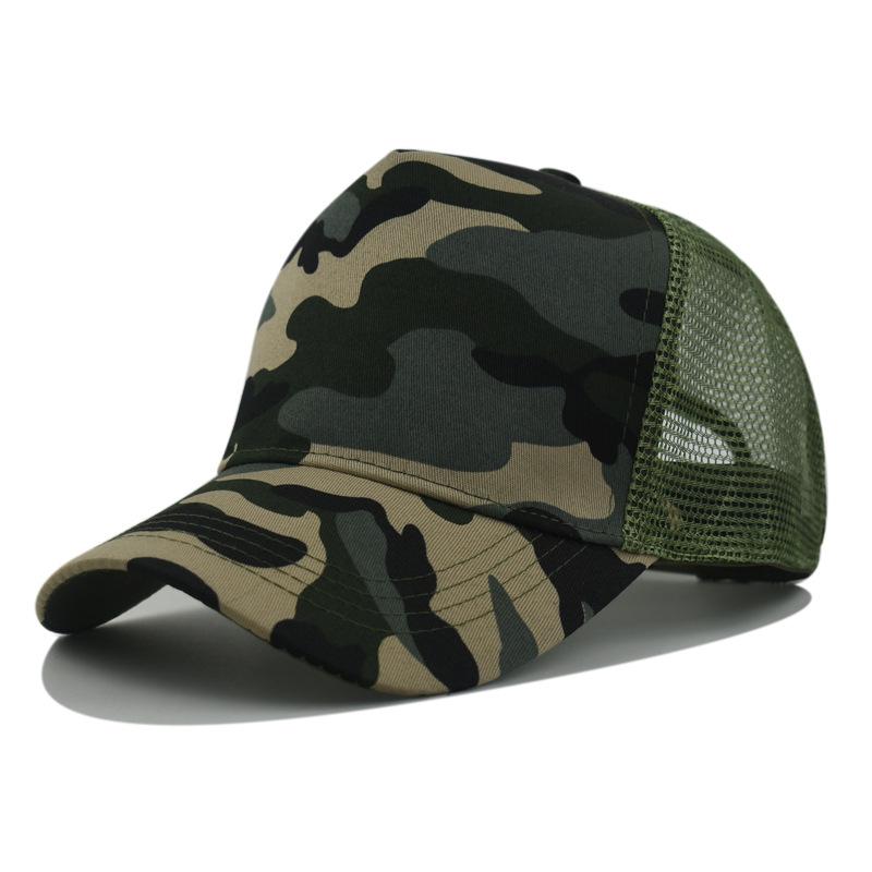 Custom Logo Basic Color Matching 5 Panel Mesh Hat For Women Summer Sunshade Breathable Baseball Caps Outdoor Sport Truck Dad Cap