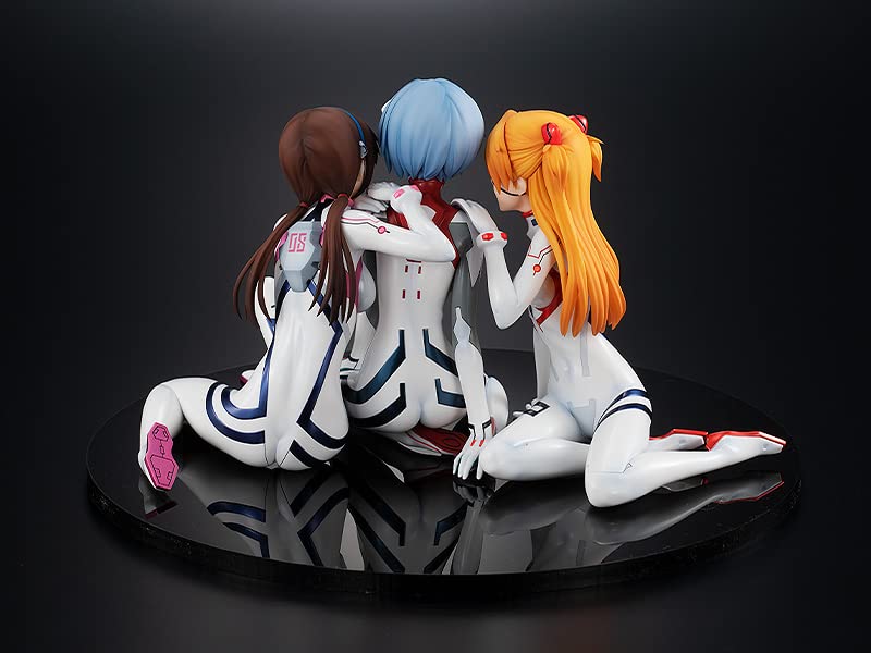 KADOKAWA KDcolle Thrice Upon a Time and Mari Newtype Cover Scale Plastic Painted Complete Figure Evangelion 3.0+1.0 Asuka, Rei, ver. 1/8