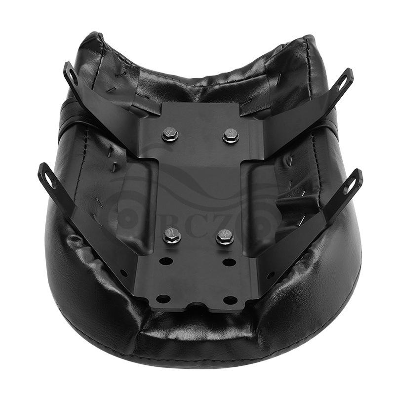 Black Leather Rear Seat Cushion for Victory Judge 2003-2017 Motorcycle