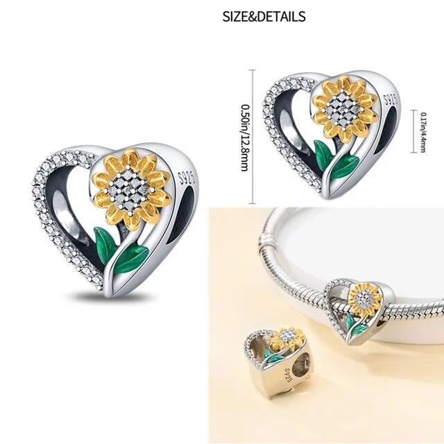 Charms Fit Original Bracelet Real S925 Sterling Silver Beads Luminou Pendants Firefly Ocean Series Dangle Fine Jewelry