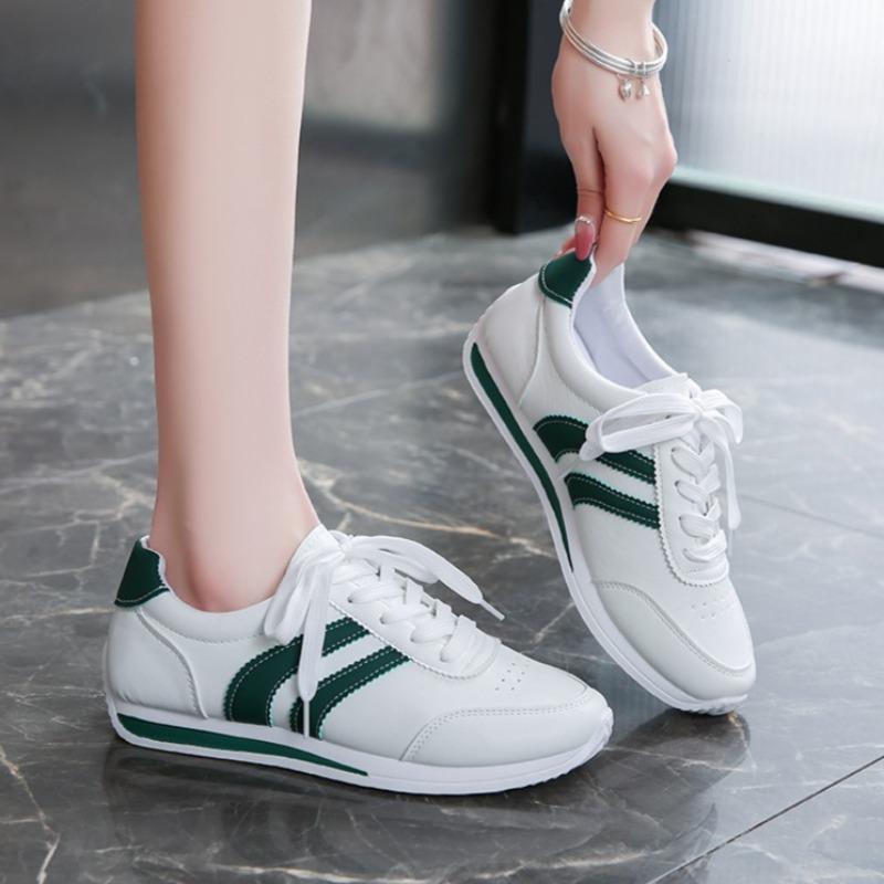 Women Gym Training Shoes Casual Summer Running Sneakers Women Lightweight Flat Shoes  White Vulcanize Platform  Mujer