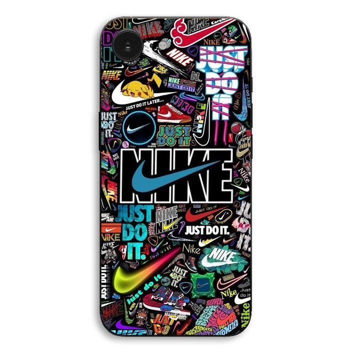 Funda Para iPhone 17e Nike Air colorida estilo Just Do It Pikachu Goku Maniacase negro