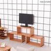 1Pcs Wooden Storage Cabinet Storage Rack Bookshelf Model 1:12 Dollhouse Miniature Furniture Accessories Toys